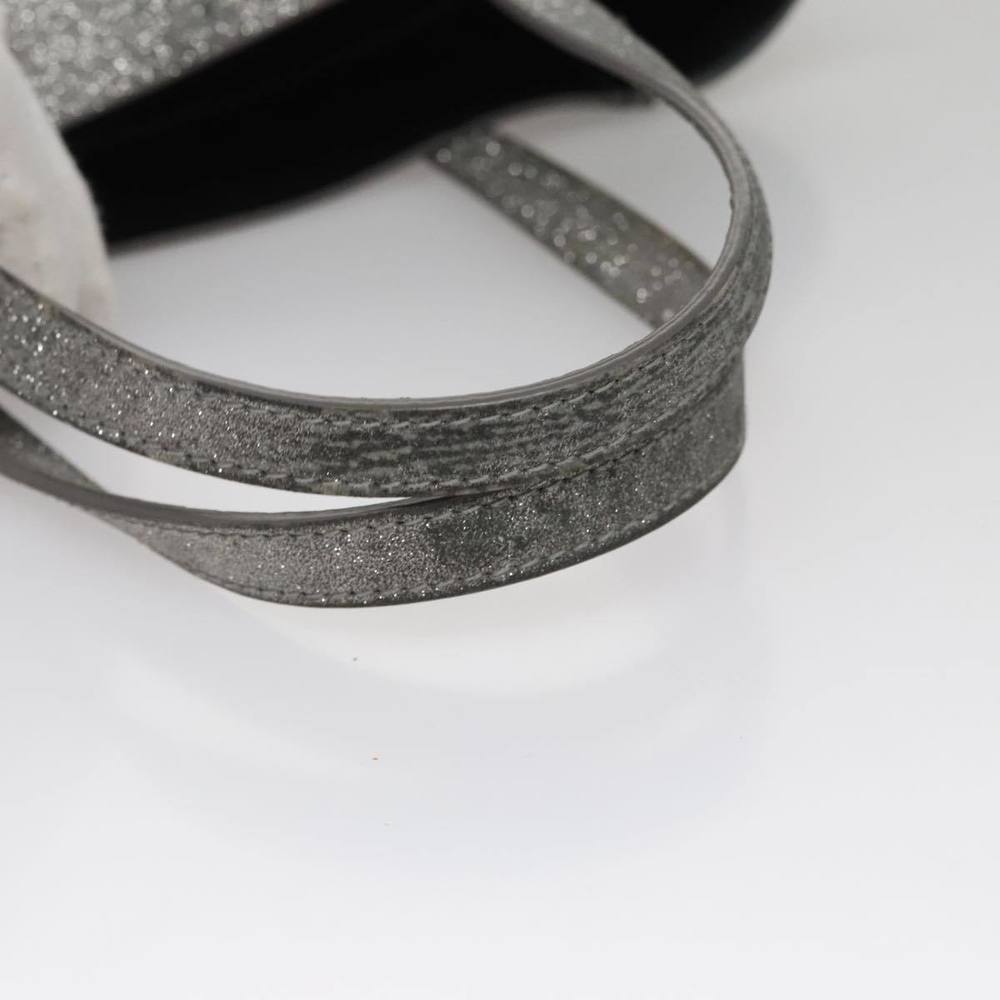 BALENCIAGA Everyday XXS Hand Bag Leather 2way Silver Auth bs21056 - Picture 7 of 16
